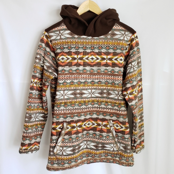 Dakota Grizzly Tops - Men's Unisex Dakota Grizzly Aztec Tribal Hoodie